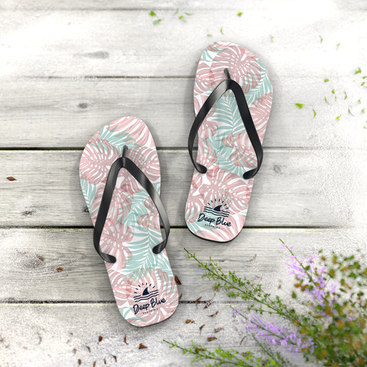 Island Floral Flip Flops