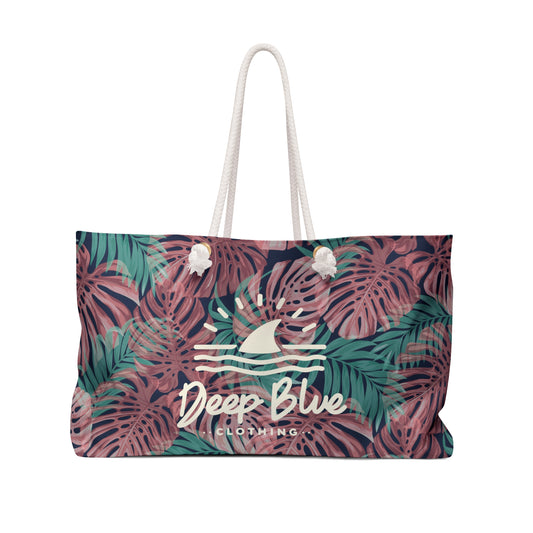 Island Floral Weekender Bag